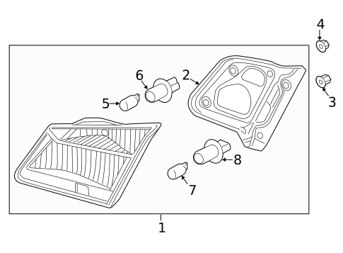 Bulbs - Chassis for 2013 Honda Accord #8