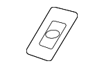 MU001595 - Body: Front Molding Clip for Mitsubishi Image