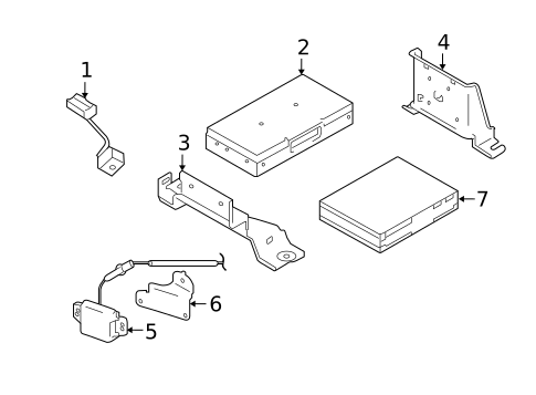 Communication System Components for 2015 INFINITI Q40 #0