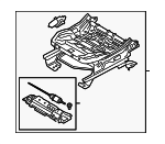 LJ6Z9961710B - Body: Track Assembly for Ford: Bronco Sport, Escape Image