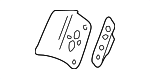 9175602 - Body: Striker Reinforced Nut Plate for Volvo Image
