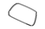 25830971 - Body: Weatherstrip for Saab: 9-7x Image