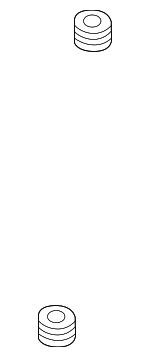 4D0317867A - Cooling System: Mount Bracket Isolator for Audi: A3, A3 Quattro, A6 Quattro, A7 Quattro, A8 Quattro, Allroad Quattro, Q5, Q7, R8, RS Q8, RS3, RS4, RS5, RS5 Sportback, RS7, S3, S4, S5, S5 Sportback, S6, S7, S8, SQ5, SQ5 Sportback, TT Quattro, TT RS Quattro, TTS Quattro Image