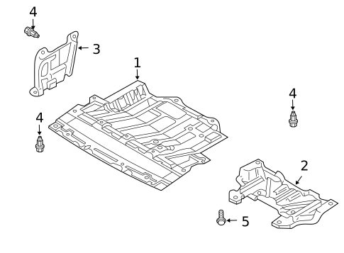 Splash Shields for 2007 Nissan 350Z #1