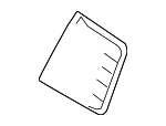 20392000655C56 - Body: Seat Ski Bag for Mercedes-Benz Image