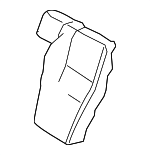 20392053475C54 - Body: Seat Back Cover for Mercedes-Benz Image