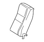 20392082305C54 - Body: Seat Back Assembly for Mercedes-Benz Image