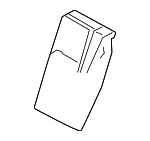 20392050475C54 - Body: Seat Back Cover for Mercedes-Benz Image