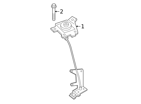 Spare Tire Carrier for 2023 Kia Telluride #0