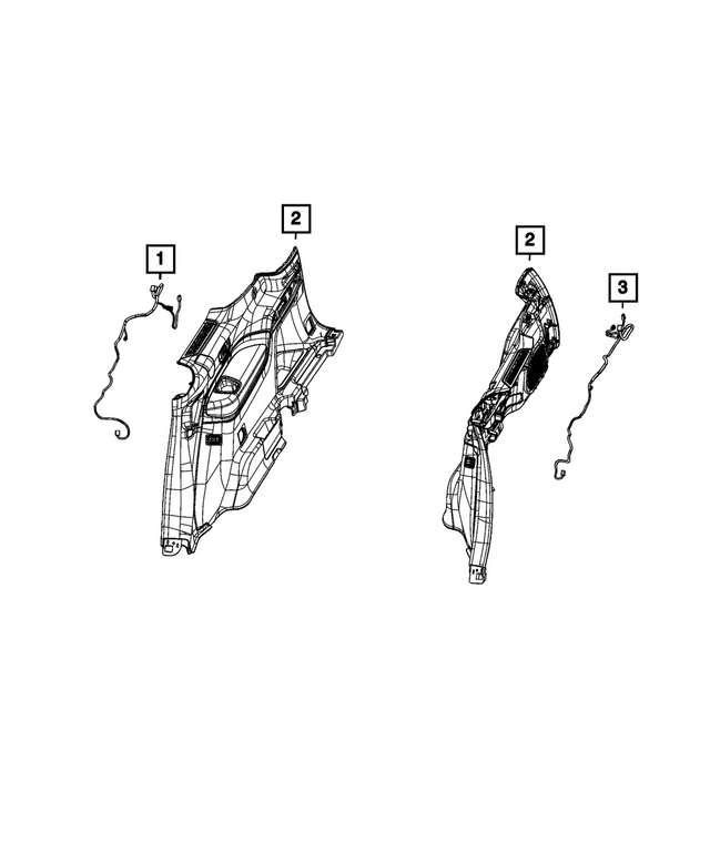 68466777AE - Electrical: Jumper Harness for Mopar Image