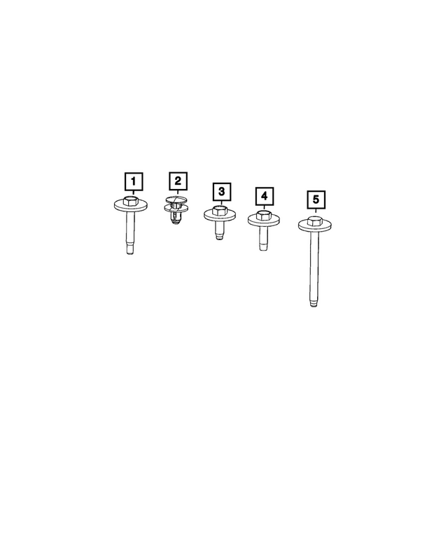 « 6509167AA – Electrical : Vis pour Mopar Image »