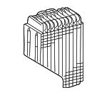 8850160150 - HVAC: Evaporator Core for Toyota: Land Cruiser Image