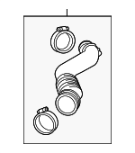 F5AZ9A624AA - Engine: Engine Air Intake Hose for Ford: Crown Victoria | Mercury: Grand Marquis, Marauder Image