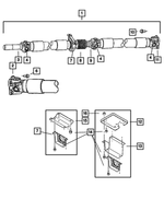 5183092AB - Propeller Shafts and U-Joints: Drive Shaft Yoke for Mopar Image