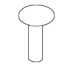 11547421 - Body: Bumper Cover Bolt for Buick: Enclave, Encore GX, Envision, Envista, Regal Sportback, Regal TourX | Cadillac: ATS, CT4, CT5, CT6, CTS, Escalade, Escalade ESV, ESCALADE IQ, LYRIQ, OPTIQ, XT4, XT5, XT6 | Chevrolet: Blazer, Blazer EV, Bolt EUV, Bolt EV, Camaro, Colorado, Corvette, Cruze, Equinox, Equinox EV, Malibu, Silverado 1500, Silverado 1500 LTD, Silverado 2500 HD, Silverado 3500 HD, Silverado EV, Suburban, Tahoe, Trailblazer, Traverse, Traverse Limited, Trax | GMC: Acadia, Canyon, Hummer EV Pickup, Hummer EV SUV, Sierra 1500, Sierra 1500 Limited, Sierra 2500 HD, Sierra 3500 HD, Sierra EV, Terrain, Yukon, Yukon XL | Oldsmobile: Intrigue | Pontiac: G6, Grand Am, Grand Prix | Saturn: Aura, Ion, Sky Image