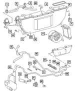 5135881AA - Air Conditioning &amp; Heater: Hose Clamp for Mopar Image