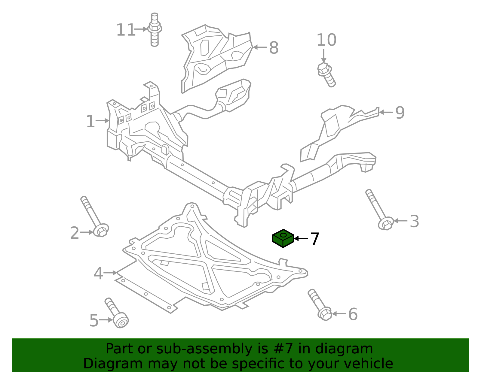 Wht 005 305 B 2015-2026 Porsche Reinforcement Nut WHT-002-305 | OEM Parts Online
