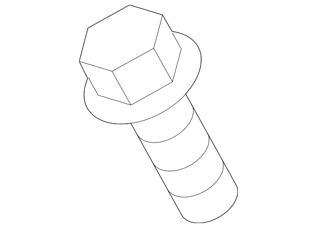 Guard Bracket Bolt - Porsche (N-106-532-01)