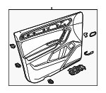5NN867010EHNK - : Door Trim Panel for Volkswagen Image