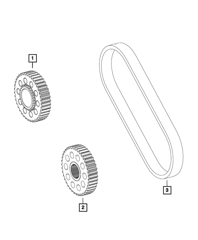 68402251AA - Transfer Case and Power Transfer Unit: Transfer Case Sprocket for MOPAR Image