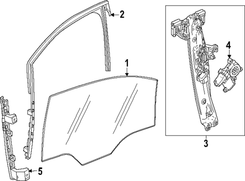 Front Door for 2025 Chevrolet Equinox EV #2