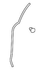 6789776020 - Body: Side Weather-strip for Lexus: UX200, UX250h, UX300h Image