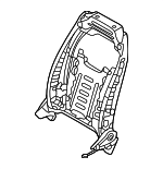 88380R5000 - Body: Seat Lumbar Support Cushion for Kia Image