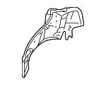 610680E020 - Body: Inner Wheelhouse for Toyota Image image