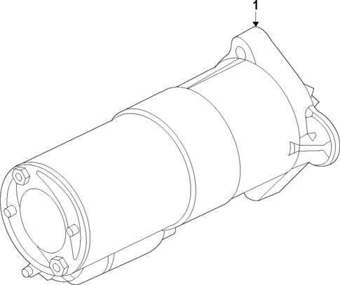 Starter for 2020 Land Rover Defender 110 #0