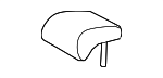 7196002570B1 - Body: Headrest, Center for Toyota: Corolla Image