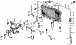 19010PC7662 - : Radiator for Honda Image