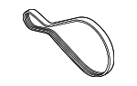 P2903137A - Cooling System: Alternator Belt for Audi Image