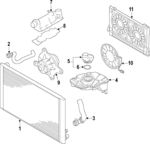 4F0121003F - : Fan &amp; Motor for Audi: A6 Quattro Image