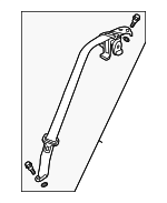 4824TZ3A00ZC - : Lap &amp; Shoulder Belt for Acura Image