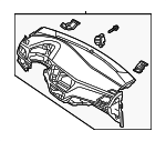 84710J0AE0TRY - Body: Instrument Panel for Hyundai: Accent Image