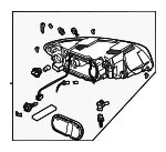 31283273 - : 2008-2010 Volvo C30 - Headlamp Assembly - LEFT for Volvo: C30 Image