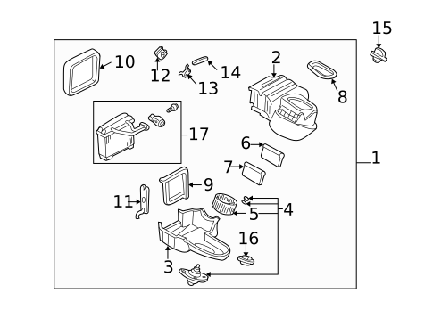 Blower Motor & Fan for 2004 INFINITI I35 #0