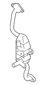 14793AA150 - Emission System: Egr Cooler for Subaru: Crosstrek, Forester, Impreza, Legacy, Outback Image