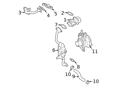 EGR System for 2021 Subaru Forester #0