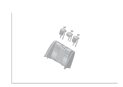 Head Restraint for 2017 Mercedes-Benz GLS350d #0