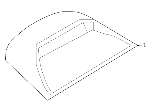 High Mounted Stop Lamp for 2021 Nissan Versa #0