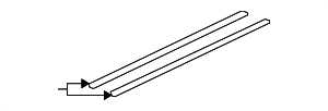 15790480 - Body: Roof Rail for GM Image