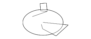 10380422 - : Sun-Visor Retainer for GM Image