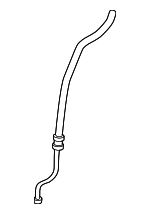 52121752AC - Steering: Lower Press Hose for Dodge: Ram 2500, Ram 3500 Image