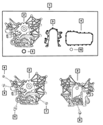 68001673AC - : Timing Cover Kit for Chrysler: Pacifica Image