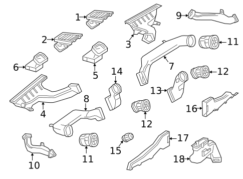 Ducts for 2025 Mercedes-Benz eSprinter #0