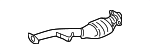 44111AC172 - Exhaust: Catalytic Converter for Subaru Image