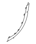 LR151524 - Body: Rear Molding for Land-Rover Image image