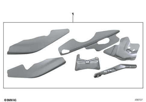 Stickers, Labels, Adhesive Film Strips for 2015 BMW-Motorrad C 650 GT #5