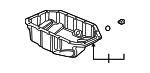 11200RAAA00 - Engine: Oil Pan for Honda: Accord, Civic, CR-V, Element Image